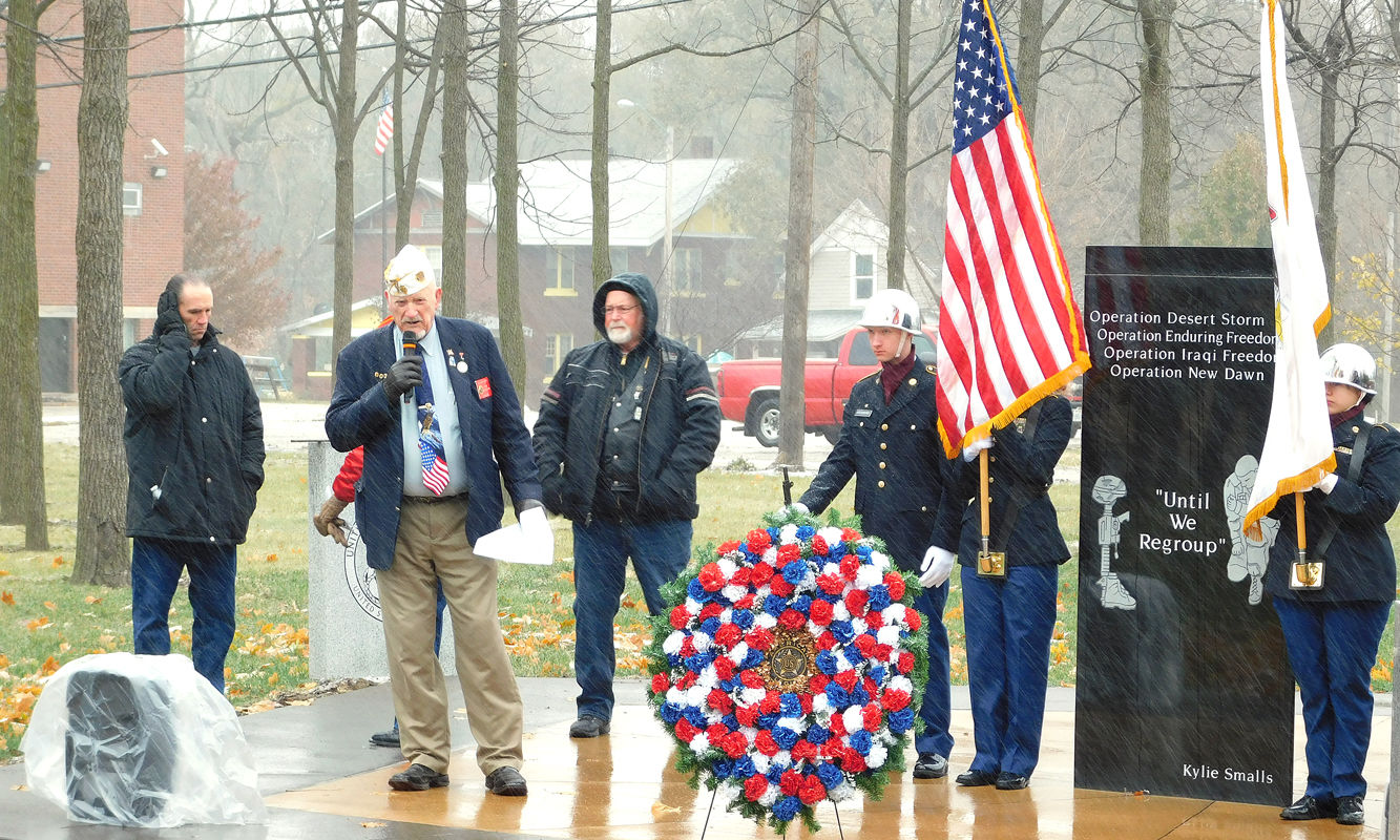 Veterans Day ceremony
